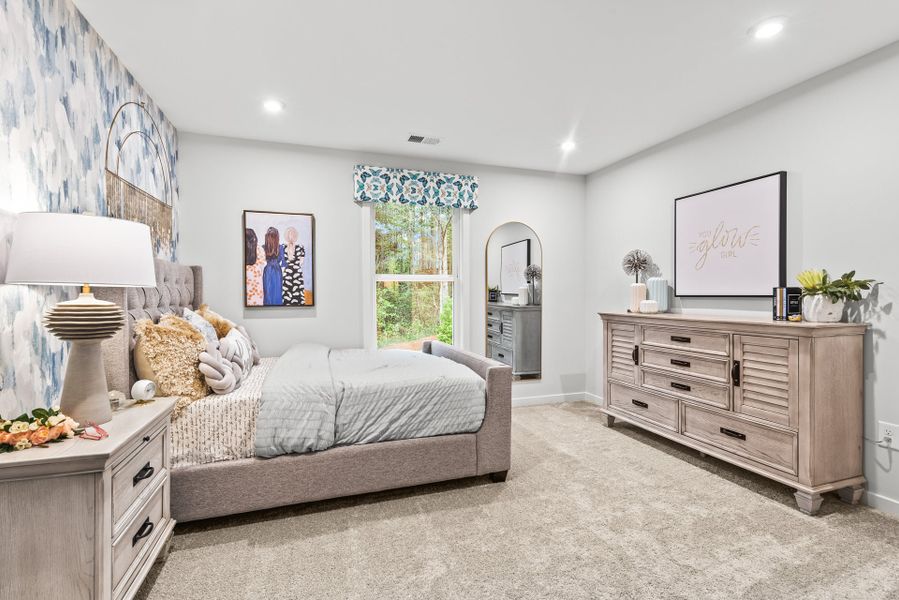 Furnished interior view inside a new home in Sage Woods, Dallas (Image 19).