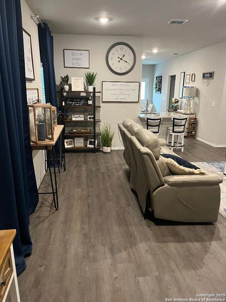 Furnished interior view inside a new home in , San Antonio (Image 5). Furnished interior view inside a new home in , San Antonio (Image 5).