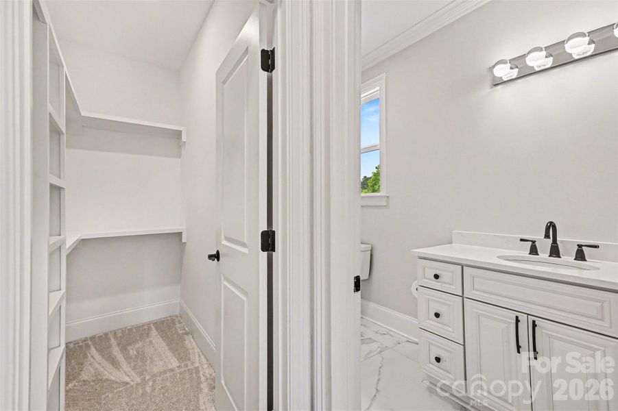 Furnished interior view inside a new home in , Concord (Image 30).