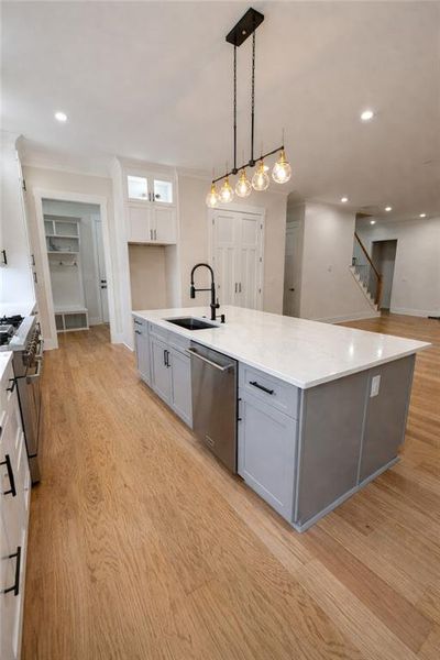 Furnished interior view inside a new home in , Marietta (Image 13).