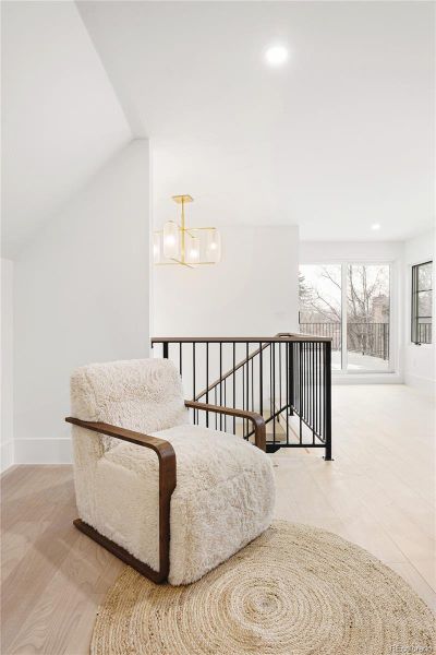 Furnished interior view inside a new home in , Denver (Image 40). Furnished interior view inside a new home in , Denver (Image 40).