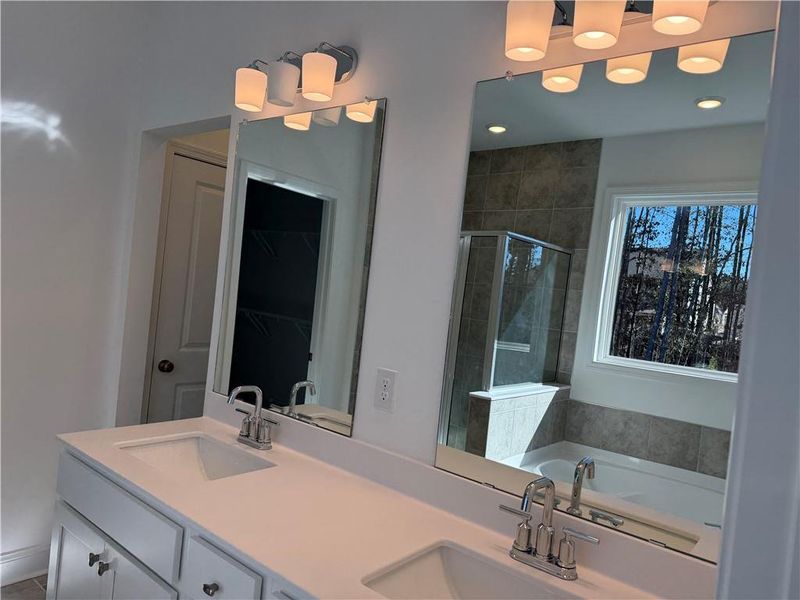 Furnished interior view inside a new home in Bennett Farm, Loganville (Image 8).