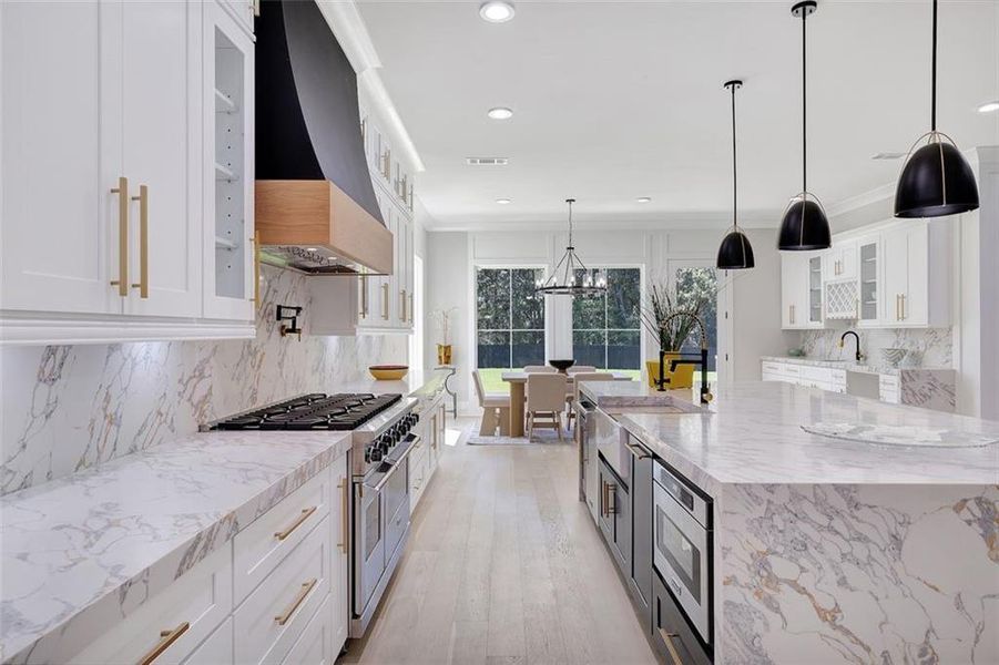 Furnished interior view inside a new home in , Suwanee (Image 19).