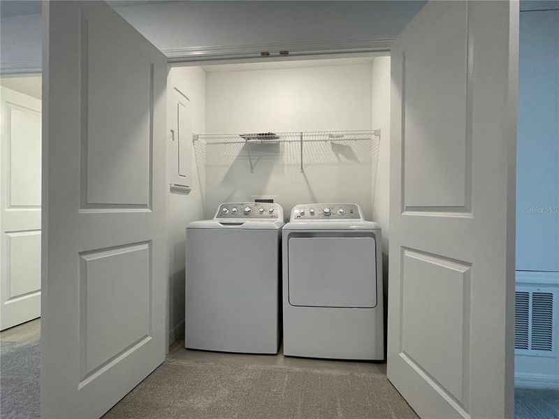 Furnished interior view inside a new home in Seasons at Big Sky, Kissimmee (Image 12).