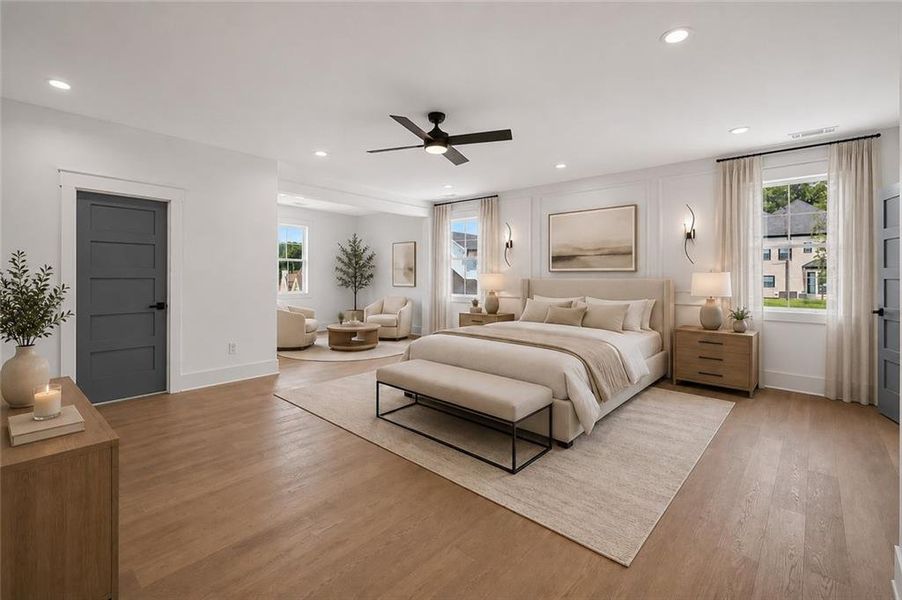 Furnished interior view inside a new home in , Jefferson (Image 15).