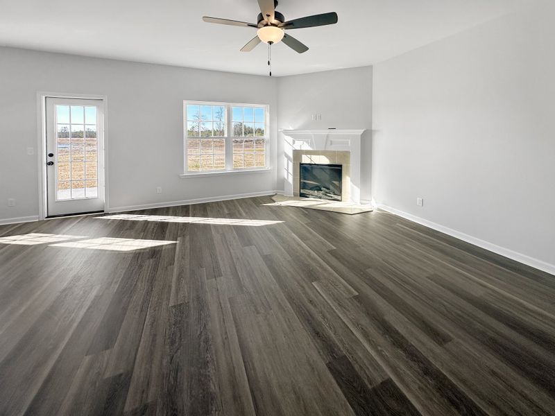 Spacious, unfurnished interior of a new home in The Village at Sassafras, Allenhurst (Image 13).