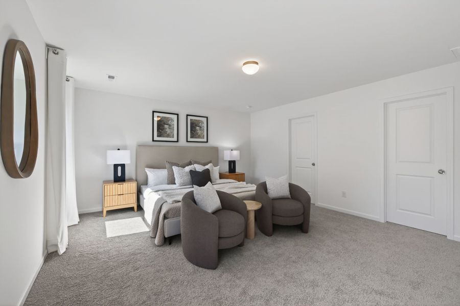 Furnished interior view inside a new home in Morrow Brook, Albemarle (Image 16).