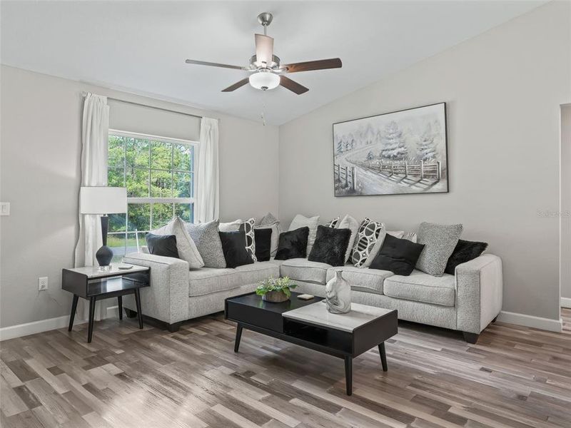 Furnished interior view inside a new home in , Ocala (Image 33).