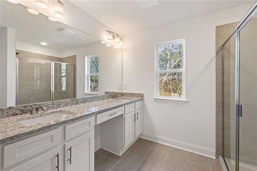 Furnished interior view inside a new home in Mulberry Summit, Flowery Branch (Image 8).