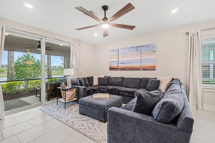 Furnished interior view inside a new home in , Punta Gorda (Image 13).