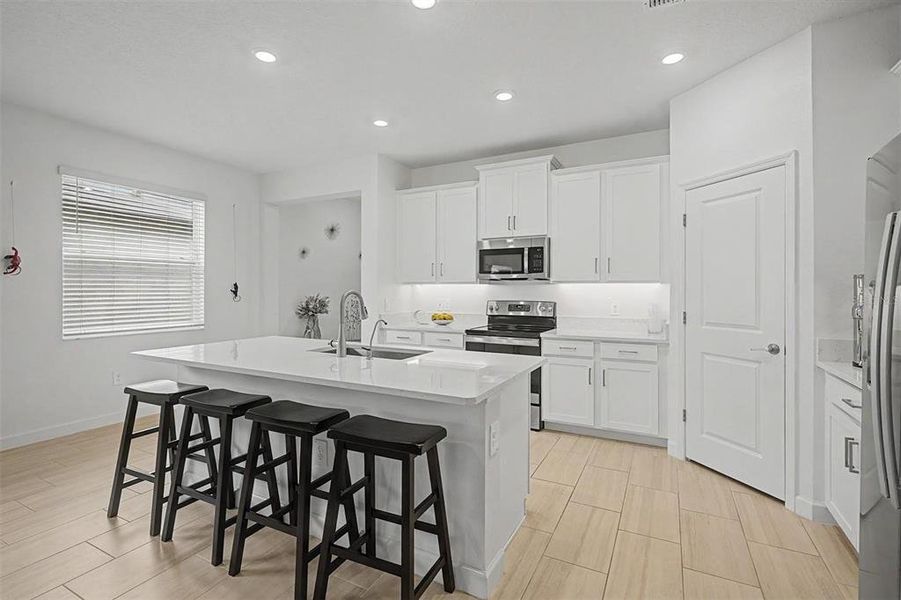 Furnished interior view inside a new home in Mirada Active Adult, San Antonio (Image 11).
