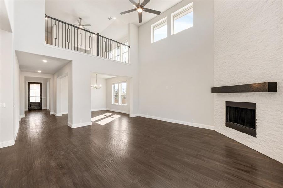Spacious, unfurnished interior of a new home in Hayes Crossing, Midlothian (Image 23). Spacious, unfurnished interior of a new home in Hayes Crossing, Midlothian (Image 23).