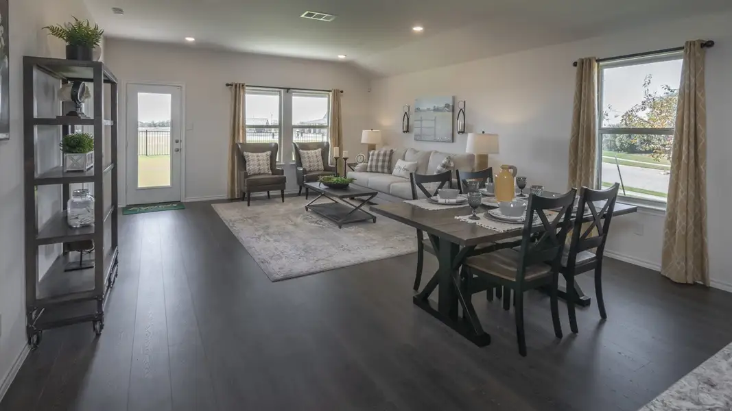 Furnished interior view inside a new home in The Reserve at Timber Creek, Lindale (Image 27). Furnished interior view inside a new home in The Reserve at Timber Creek, Lindale (Image 27).