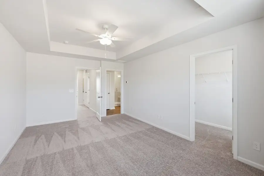 Spacious, unfurnished interior of a new home in Nichols Landing, Charlotte (Image 26). Spacious, unfurnished interior of a new home in Nichols Landing, Charlotte (Image 26).