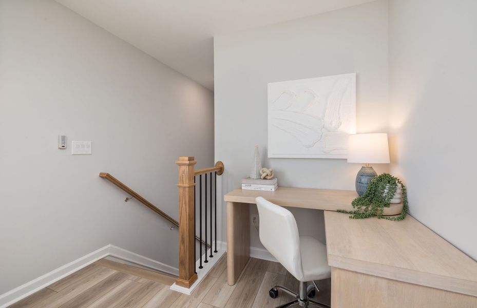 Representative furnished interior of a home built from the Sedona by Pulte Homes in Mailman Post, Knightdale (Image 17).
