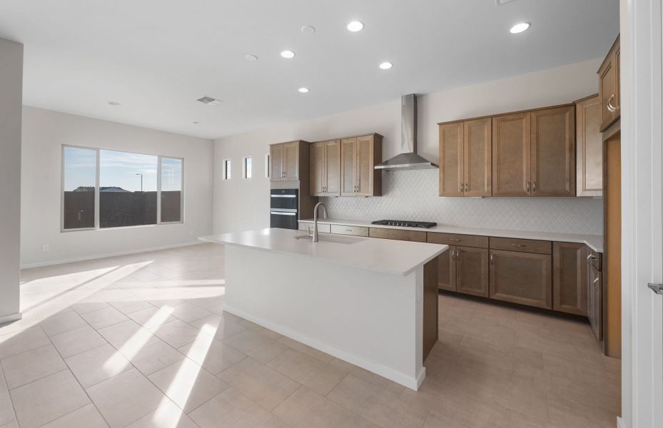 Furnished interior view inside a new home in Soleo, San Tan Valley (Image 9).