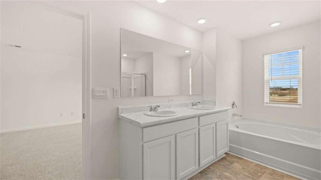 Furnished interior view inside a new home in Preserve at Dove Creek, Statham (Image 10). Furnished interior view inside a new home in Preserve at Dove Creek, Statham (Image 10).