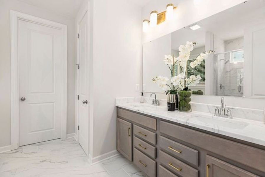 Representative furnished interior of a home built from the Huntley by True Homes in Whispering Hills, Locust (Image 9). Representative furnished interior of a home built from the Huntley by True Homes in Whispering Hills, Locust (Image 9).