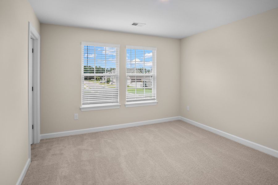 Spacious, unfurnished interior of a new home in Traditions at Carolina Forest, Myrtle Beach (Image 26). Spacious, unfurnished interior of a new home in Traditions at Carolina Forest, Myrtle Beach (Image 26).