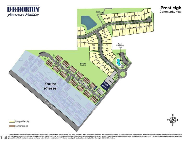 Prestleigh - Site Map_PHASE 1