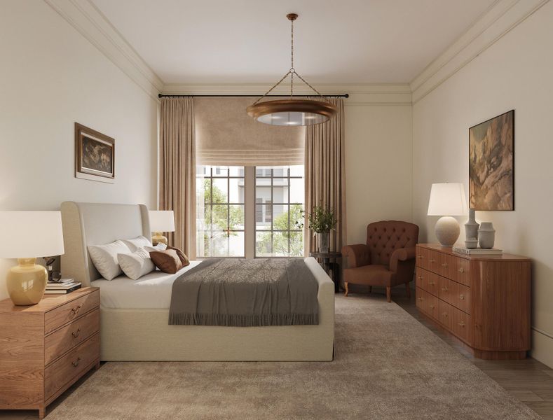 Furnished interior view inside a new home in , Charleston (Image 5). Furnished interior view inside a new home in , Charleston (Image 5).