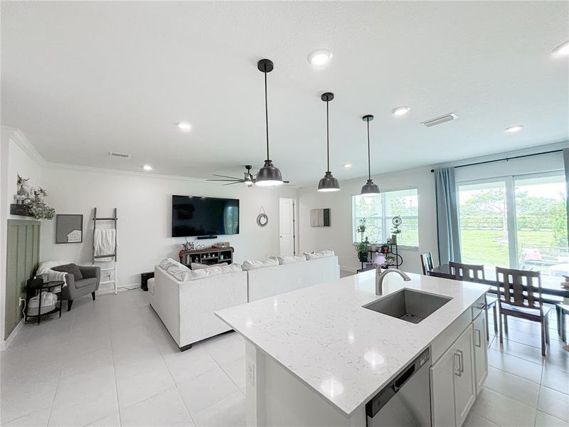 Furnished interior view inside a new home in , Palm Bay (Image 20). Furnished interior view inside a new home in , Palm Bay (Image 20).