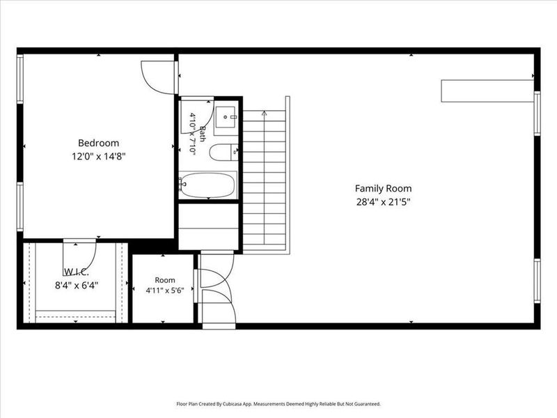 2D floor plan layout of this home in Lakeside at River Green, Canton, GA (Image 6).