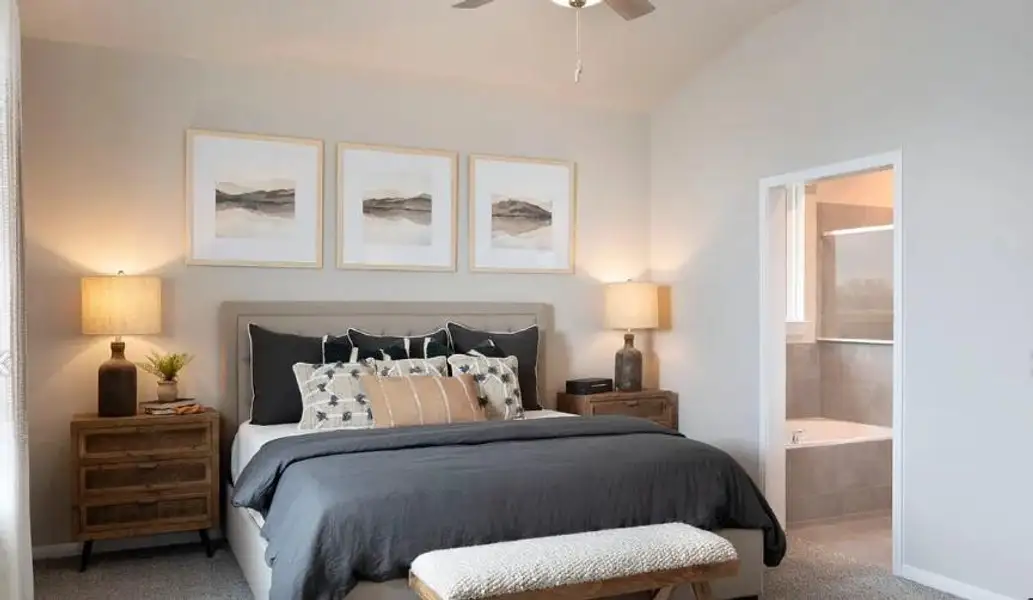 Photo is not of the actual home, but is an inspirational photo of builder’s model home and may depict options, furnishings, and/or decorator features that are not included