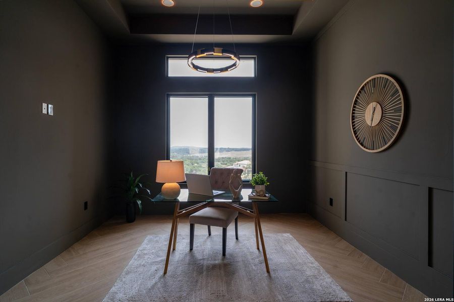 Furnished interior view inside a new home in , San Antonio (Image 45). Furnished interior view inside a new home in , San Antonio (Image 45).