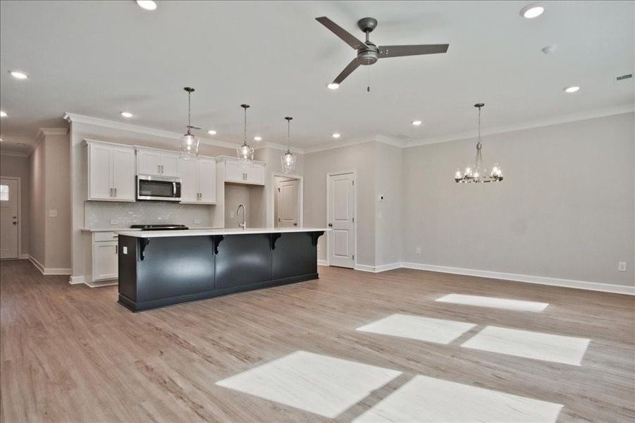 Spacious, unfurnished interior of a new home in River Walk Place, Lawrenceville (Image 16).