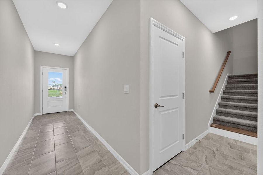 Representative unfurnished interior of a home built from the Bellflower by Taylor Morrison in Cherry Elm at SilverLeaf, St. Augustine (Image 19).