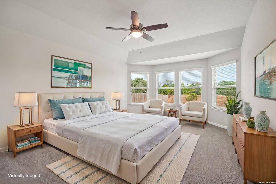 Furnished interior view inside a new home in , San Antonio (Image 20).