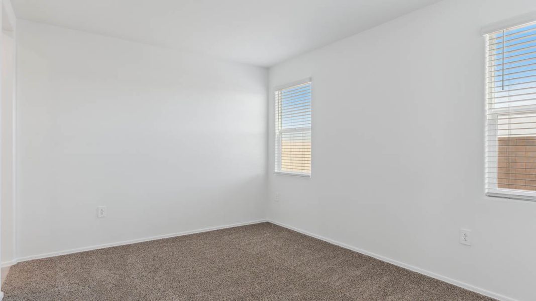 Spacious, unfurnished interior of a new home in Radiance at Superstition Vistas, Apache Junction (Image 11). Spacious, unfurnished interior of a new home in Radiance at Superstition Vistas, Apache Junction (Image 11).