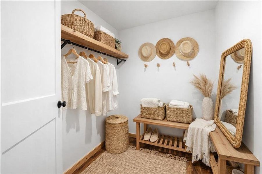 Furnished interior view inside a new home in , Ellijay (Image 25).