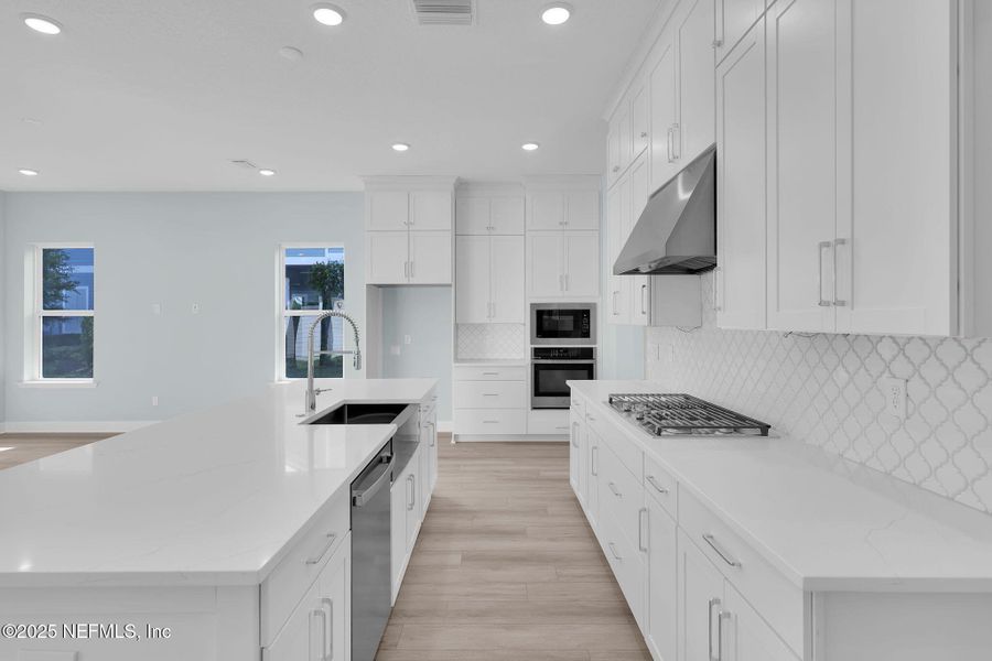 Furnished interior view inside a new home in Seabrook Village at Seabrook, Nocatee (Image 15). Furnished interior view inside a new home in Seabrook Village at Seabrook, Nocatee (Image 15).