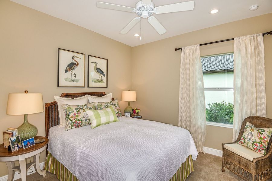 Representative furnished interior of a home built from the Fresh Spring by Neal Communities in Verandah, Fort Myers (Image 16).