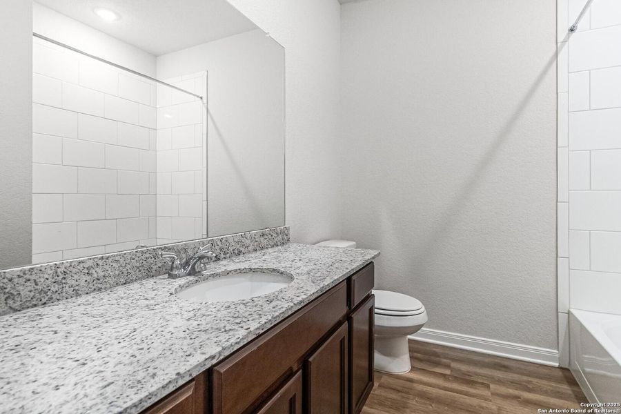 Furnished interior view inside a new home in Lonesome Dove, San Antonio (Image 9). Furnished interior view inside a new home in Lonesome Dove, San Antonio (Image 9).