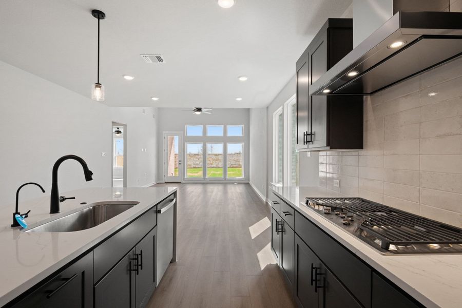 Furnished interior view inside a new home in Flora, Hutto (Image 6).