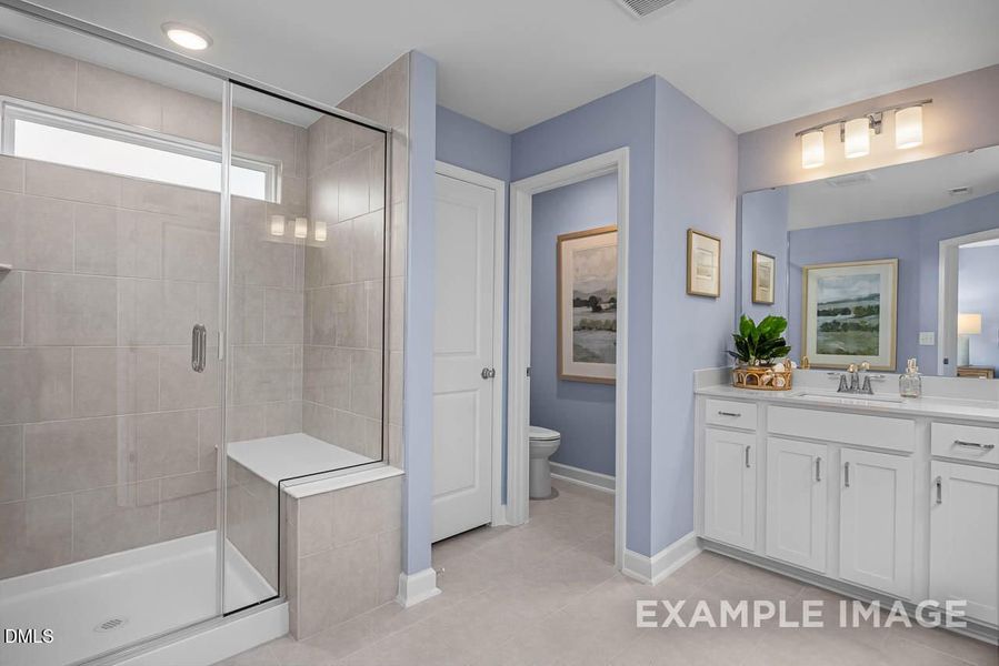 Furnished interior view inside a new home in Springvale, Fuquay Varina (Image 37).