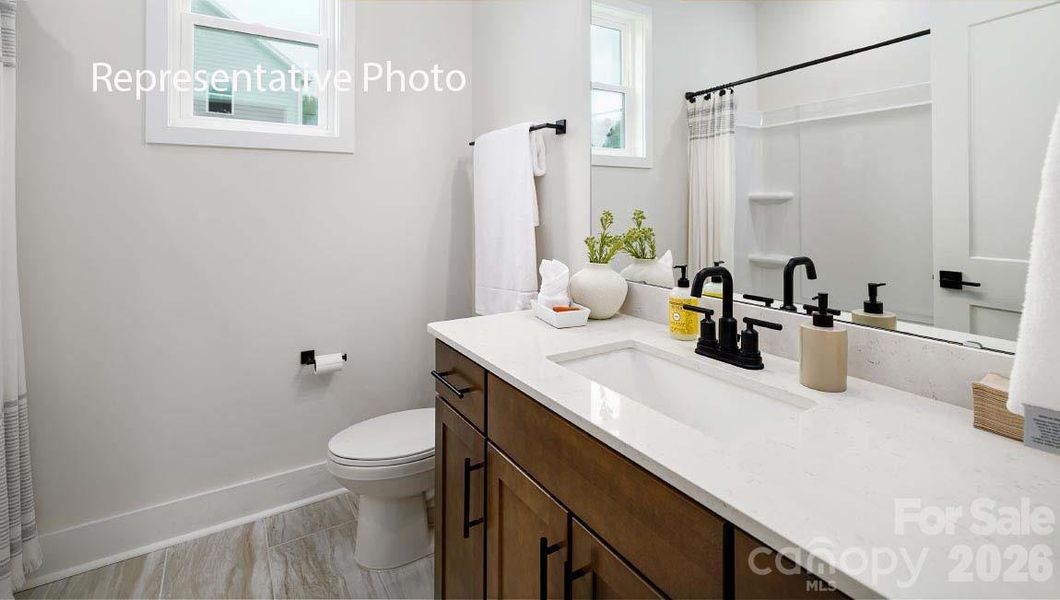 Furnished interior view inside a new home in Sylvan Creek, Denver (Image 5).