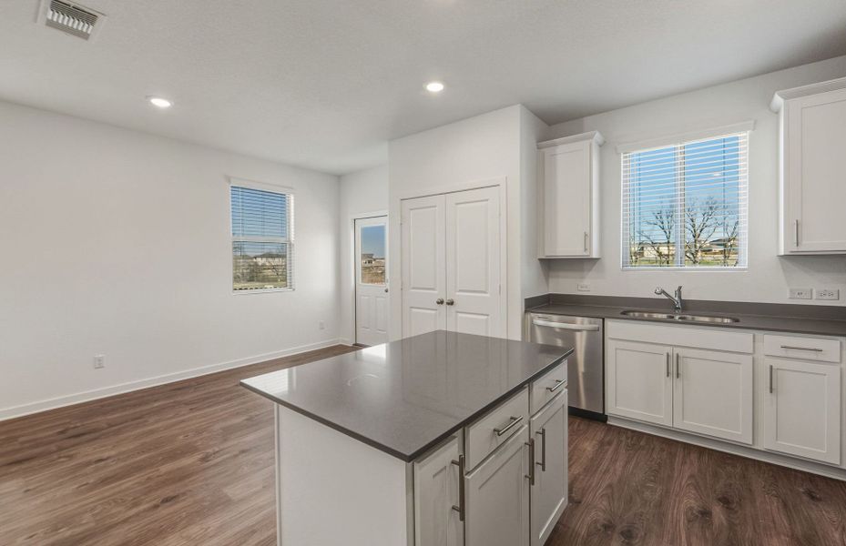 Furnished interior view inside a new home in Sonterra, Jarrell (Image 9).
