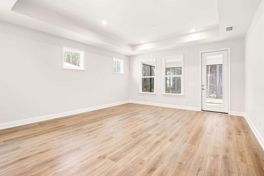 Spacious, unfurnished interior of a new home in Sun City Hilton Head, Bluffton (Image 21). Spacious, unfurnished interior of a new home in Sun City Hilton Head, Bluffton (Image 21).