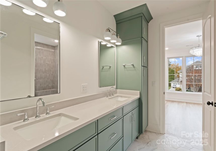 Furnished interior view inside a new home in , Charlotte (Image 6).