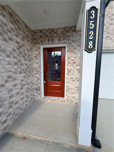 Exterior details and patio area of a home in , Lilburn (Image 2). Exterior details and patio area of a home in , Lilburn (Image 2).