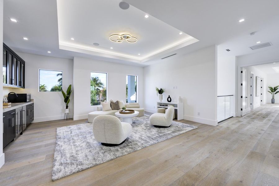 Furnished interior view inside a new home in , Palm Beach Gardens (Image 16).