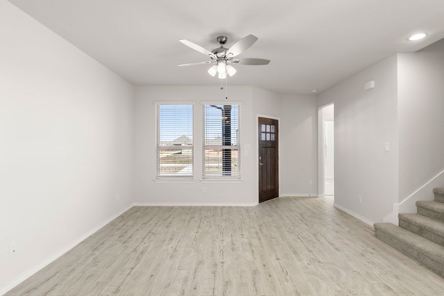 Representative exterior photo of a completed home built from the Conroe by Impression Homes in Creekshaw, Royse City, TX (Image 6). Representative exterior photo of a completed home built from the Conroe by Impression Homes in Creekshaw, Royse City, TX (Image 6).