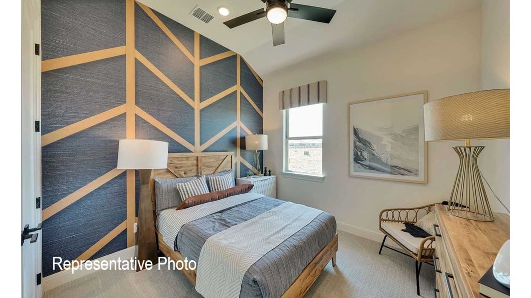 Furnished interior view inside a new home in Taylor Estates, Corinth (Image 3).