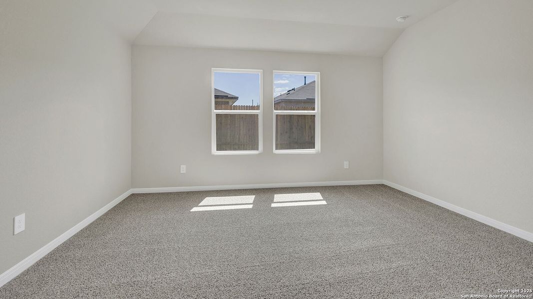 Spacious, unfurnished interior of a new home in Whisper South, San Marcos (Image 22).