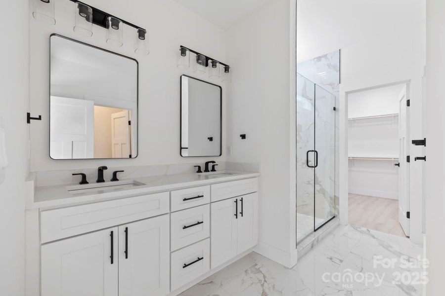 Furnished interior view inside a new home in , Flat Rock (Image 7).