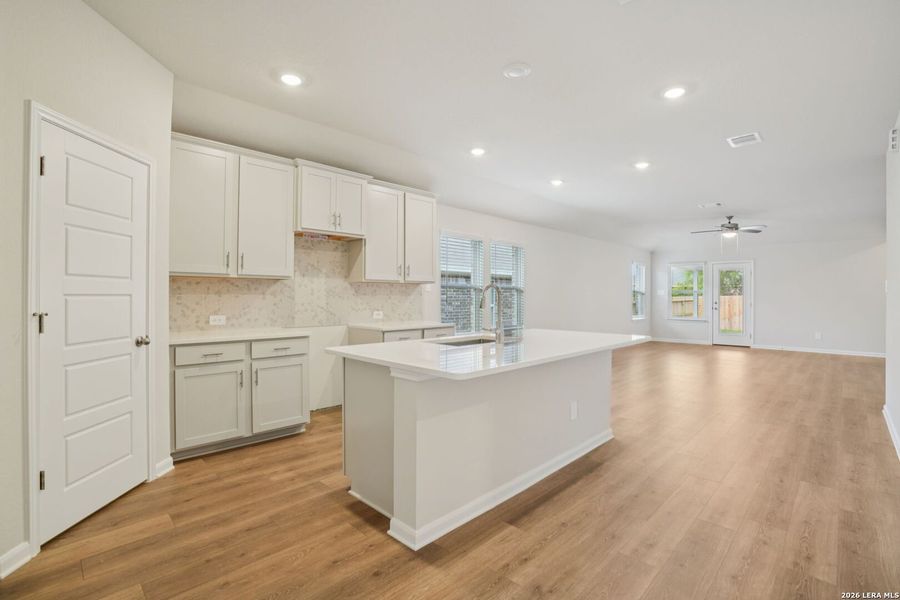 Furnished interior view inside a new home in Sagebrooke - Premier Series, San Antonio (Image 6).